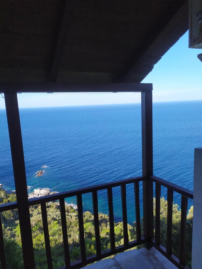 Triple Studio Room With The Most Beatifull View In Mylopotamos Tsagarada Exteriör bild